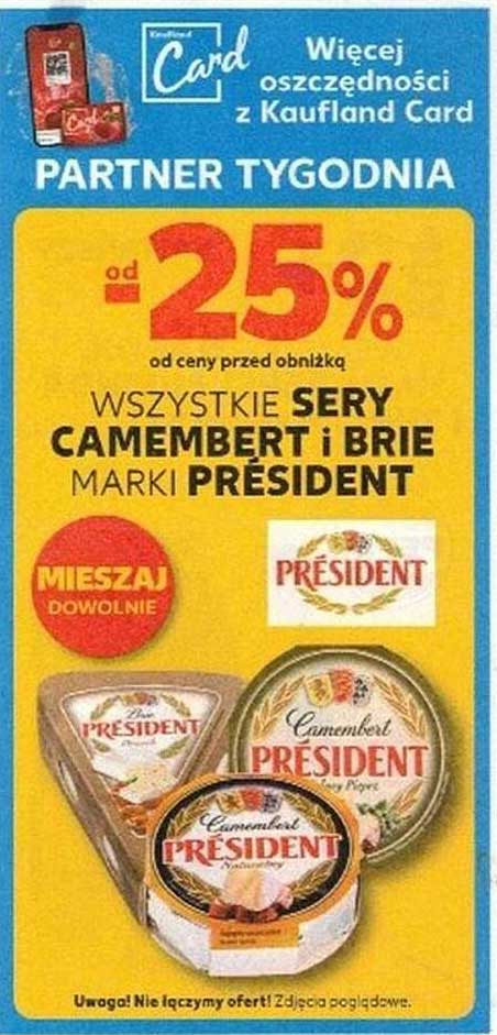 WSZYSTKIE SERY CAMEMBERT I BRIE MARKI PRÉSIDENT