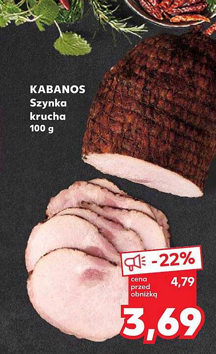 KABANOS Szynka krucha 100 g