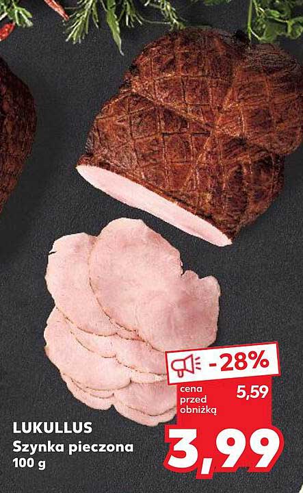 LUKULLUS Szynka pieczona 100 g