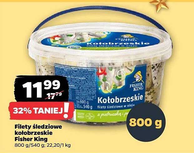 Filety śledziowe kotobrzeskie Fisher King