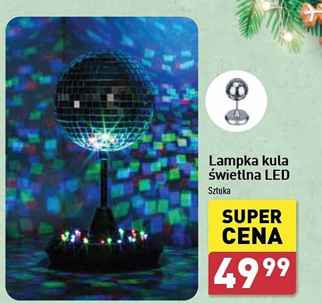 Lampka kula świetlna LED