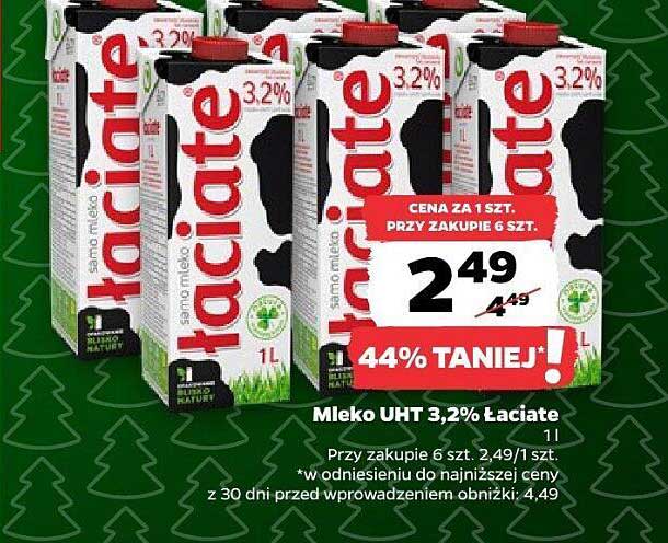 Mleko UHT 3,2% Łaciate