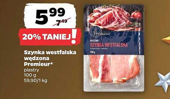 Szynka westfalska wędzona Premier*