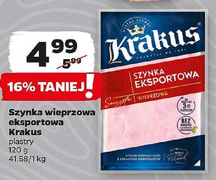 Szynka wieprzowa eksportowa Krakus