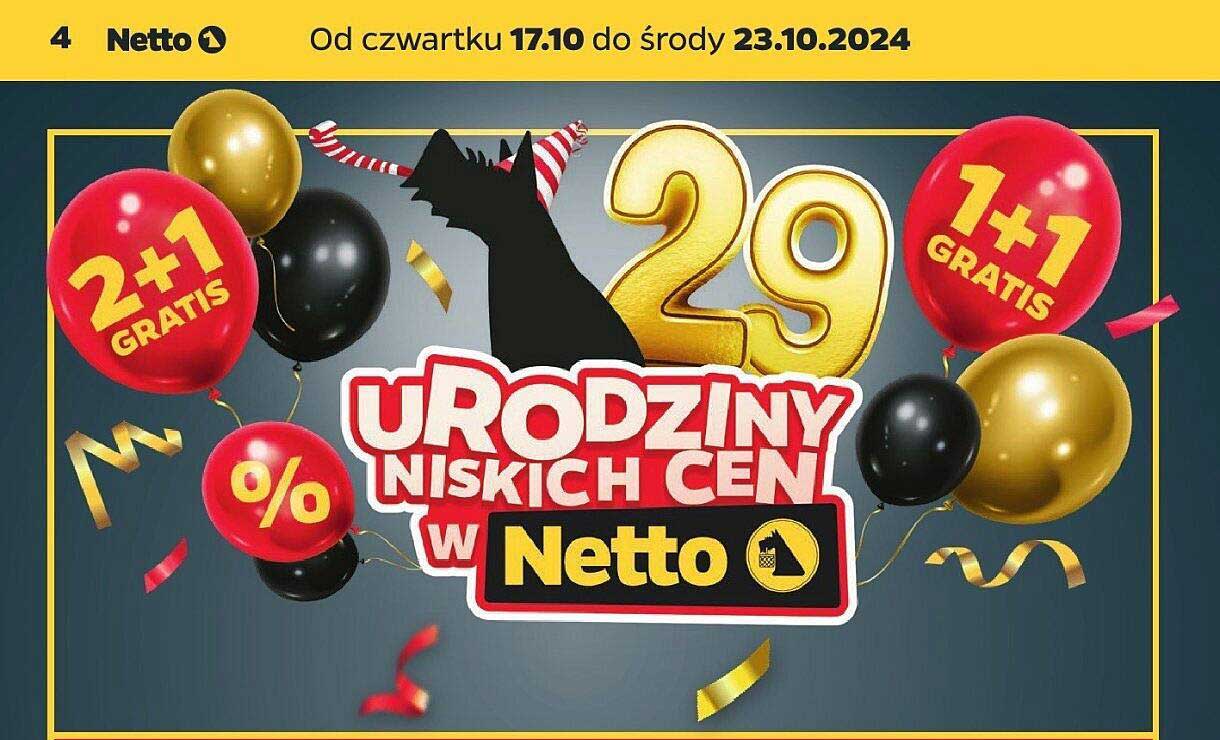 29 URODZINY NISKICH CEN w Netto