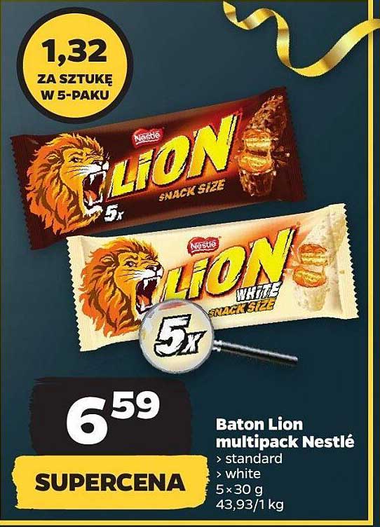 Baton Lion multipack Nestlé