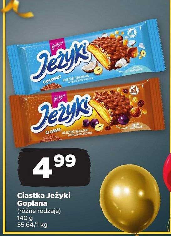 Ciastka Jeżyki Goplana