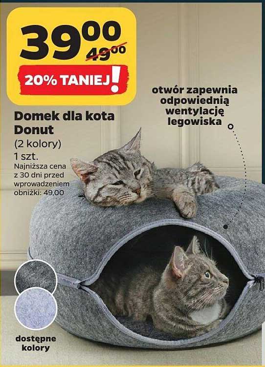 Domek dla kota Donut