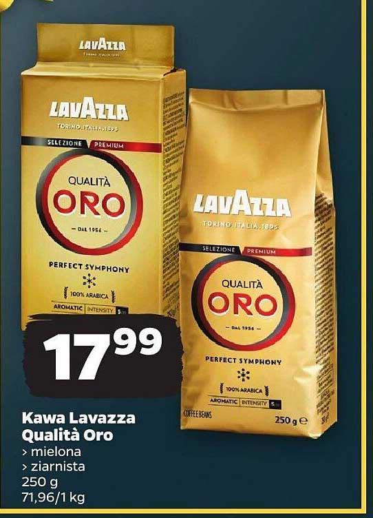 Kawa Lavazza Qualità Oro