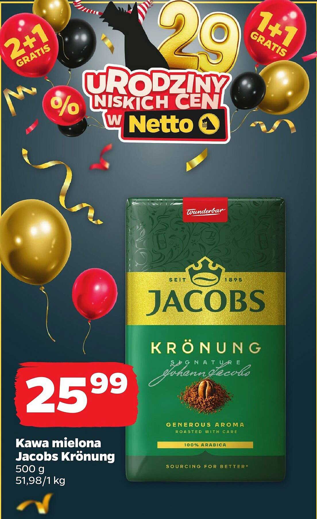 Kawa mielona Jacobs Krönung