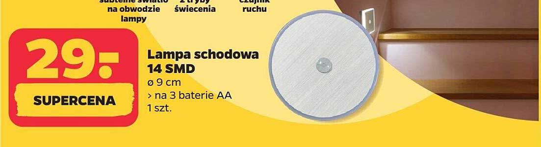 Lampa schodowa 14 SMD