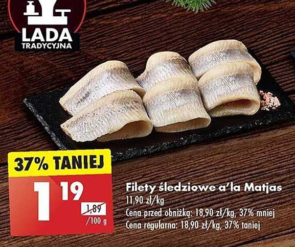 Filety śledziowe a'la Matjas