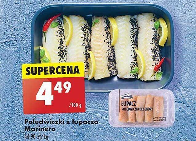 Poledwiczki z łupacza Marinero