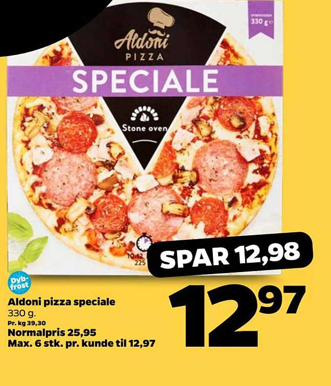 Aldoni pizza speciale