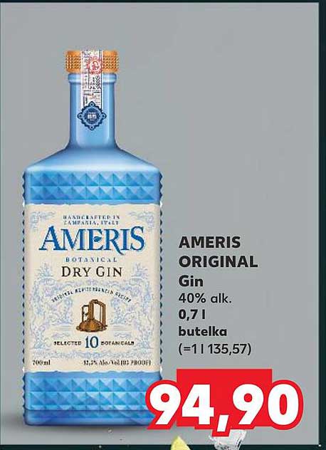 AMERIS ORIGINAL DRY GIN