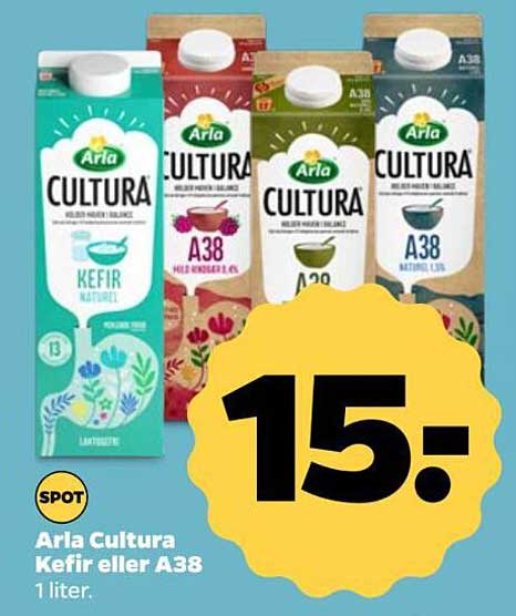 Arla Cultura Kefir eller A38