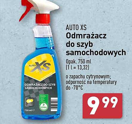 AUTO XS Odmrażacz do szyb samochodowych