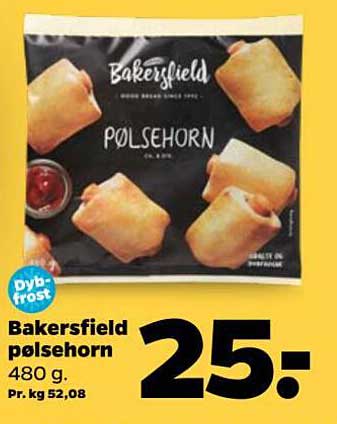 Bakersfield pølsehorn