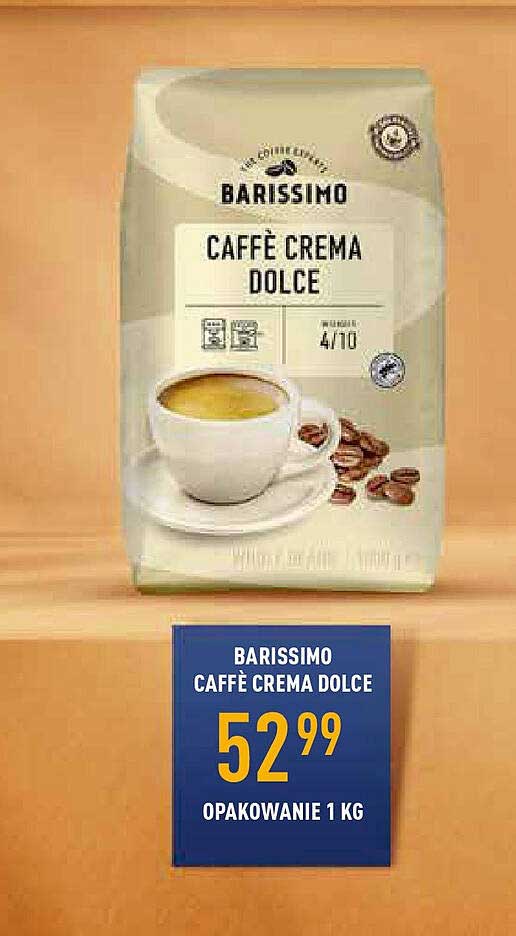 BARISSIMO CAFFÈ CREMA DOLCE