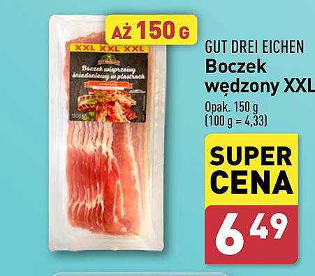 Boczek wędzony XXL