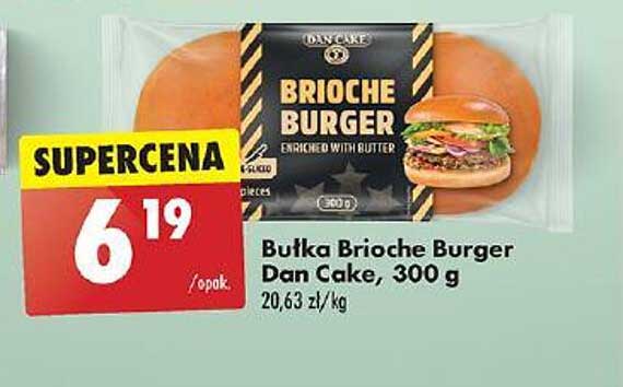 Bułka Brioche Burger Dan Cake