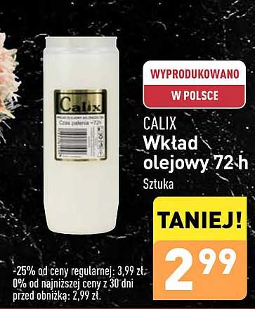 CALIX Wkład olejowy 72h Sztuka