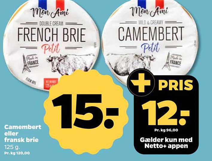 Camembert eller fransk brie