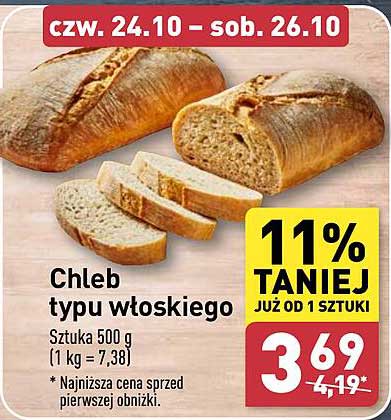 Chleb typu włoskiego