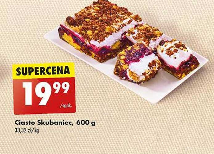 Ciasto Skubaniec, 600 g