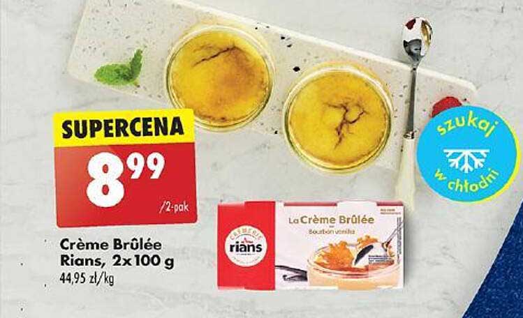 Crème Brûlée Rians, 2x100 g