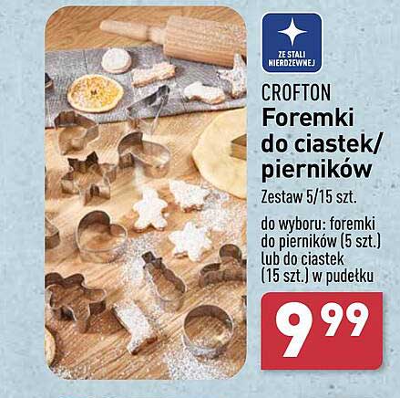 Crofton Foremki do ciastk/pierników