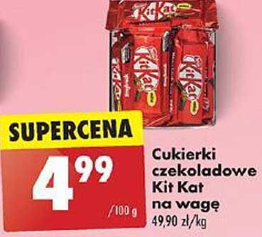 Cukierki czekoladowe Kit Kat na wagę