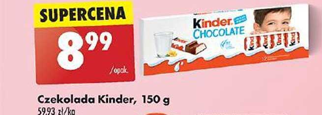 Czekolada Kinder, 150 g