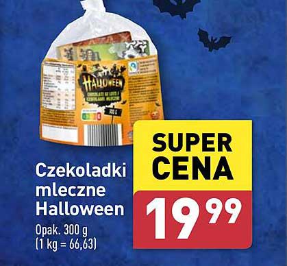 Czekoladki mleczne Halloween