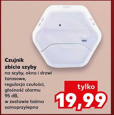 Czujnik zbijcia szyby