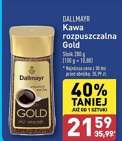 Dallmayr Kawa rozpuszczalna Gold