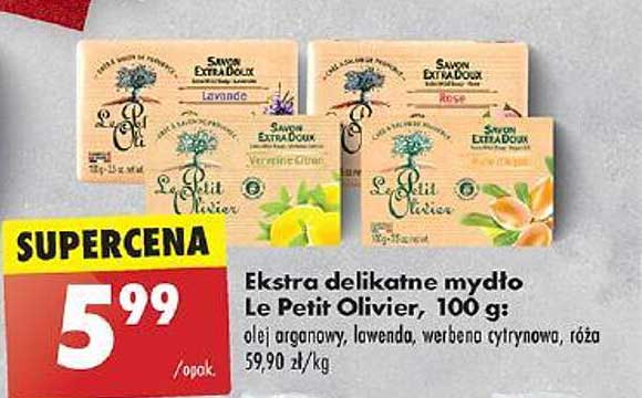 Ekstra delikatne mydło Le Petit Olivier