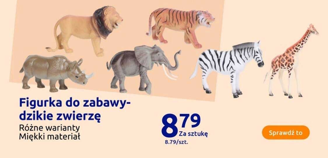 Figurka do zabawy- dzikie zwierzę