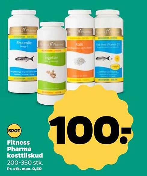 Fitness Pharma kosttilskud