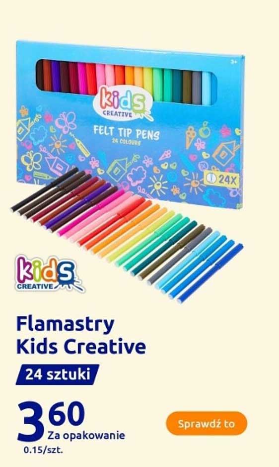 Flamastry Kids Creative 24 sztuki