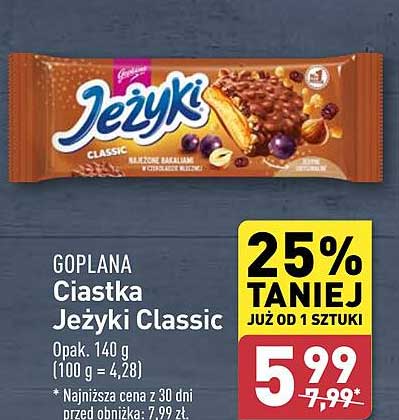 GOPLANA Ciastka Jeżyki Classic