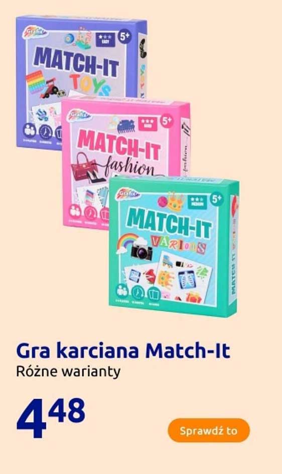 Gra karciana Match-It