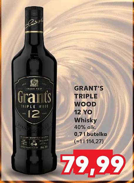 GRANT'S TRIPLE WOOD 12 YO Whisky