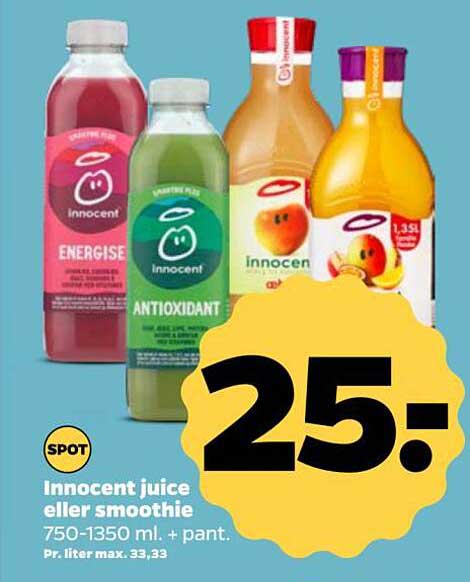 Innocent juice eller smoothie