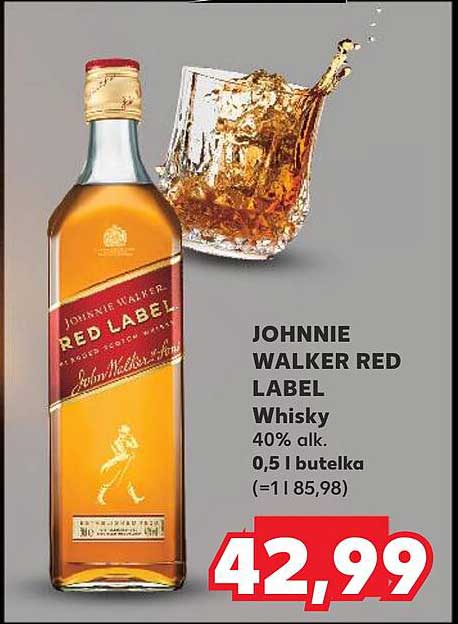 JOHNNIE WALKER RED LABEL Whisky