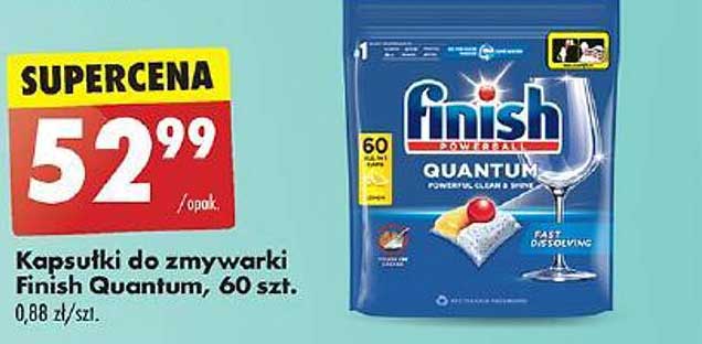 Kapsułki do zmywarki Finish Quantum, 60 szt.