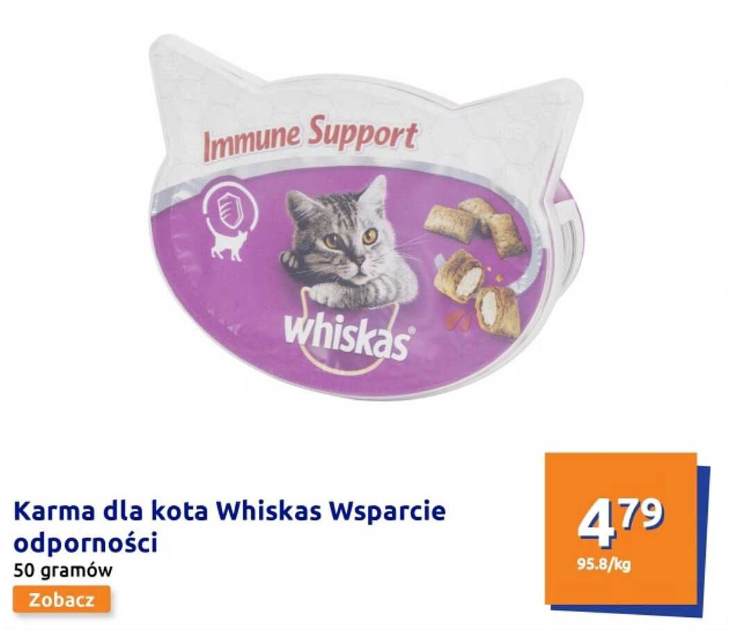 Karma dla kota Whiskas Wsparcie odporności