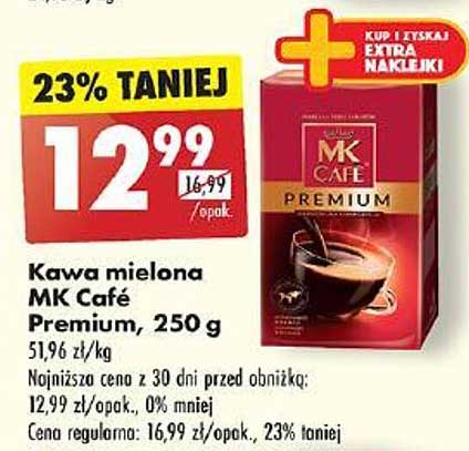 Kawa mielona MK Café Premium, 250 g