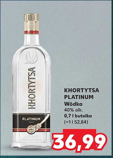 KHORTYTSIA PLATINUM Wódka