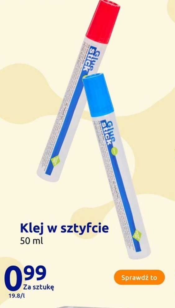 Klej w sztyfcie